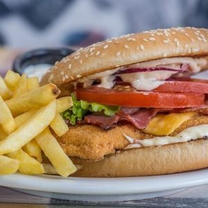 Hamburguesa Crispy Chicken